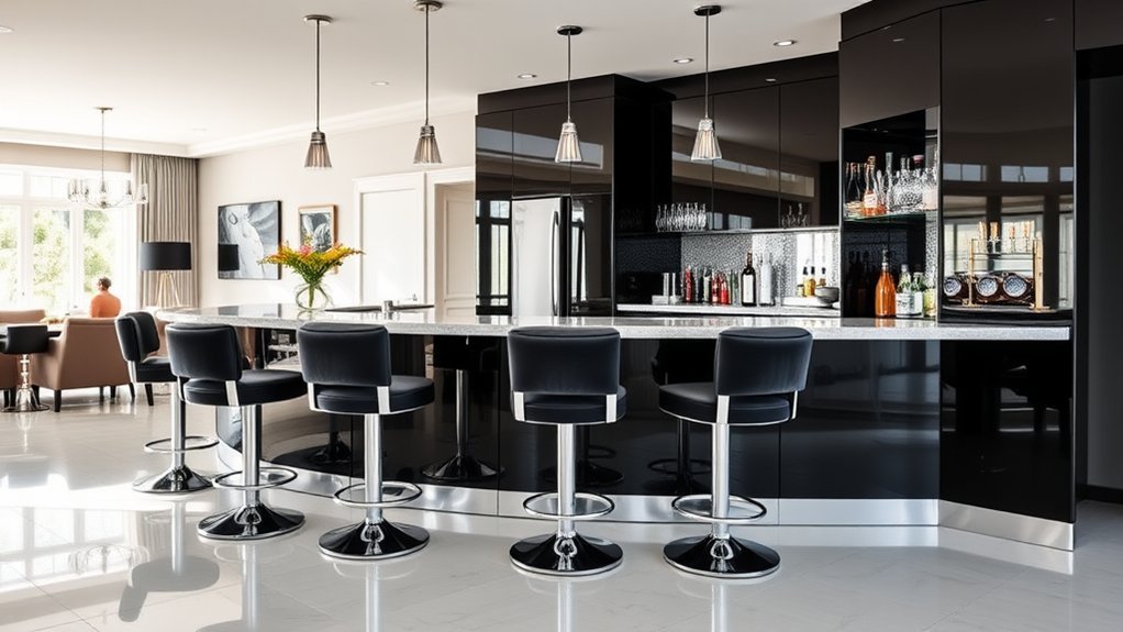 high gloss elegance transforms spaces