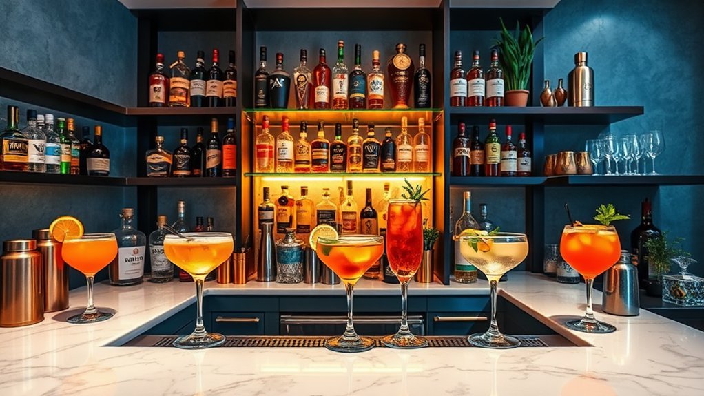 5 Home Bar Ideas for Cocktail Lovers
