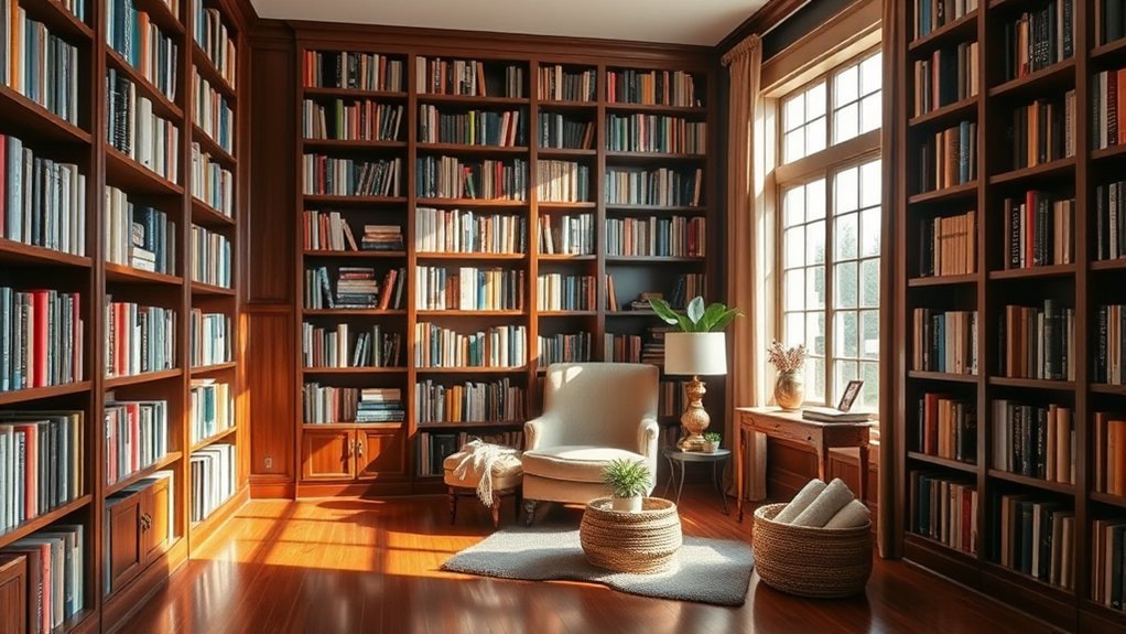 5 Essential Tips for Home Library Shelving Organization