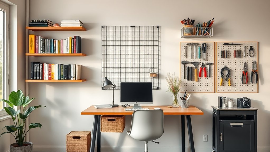 5 Creative Home Office Storage Solutions to Organize Your Space