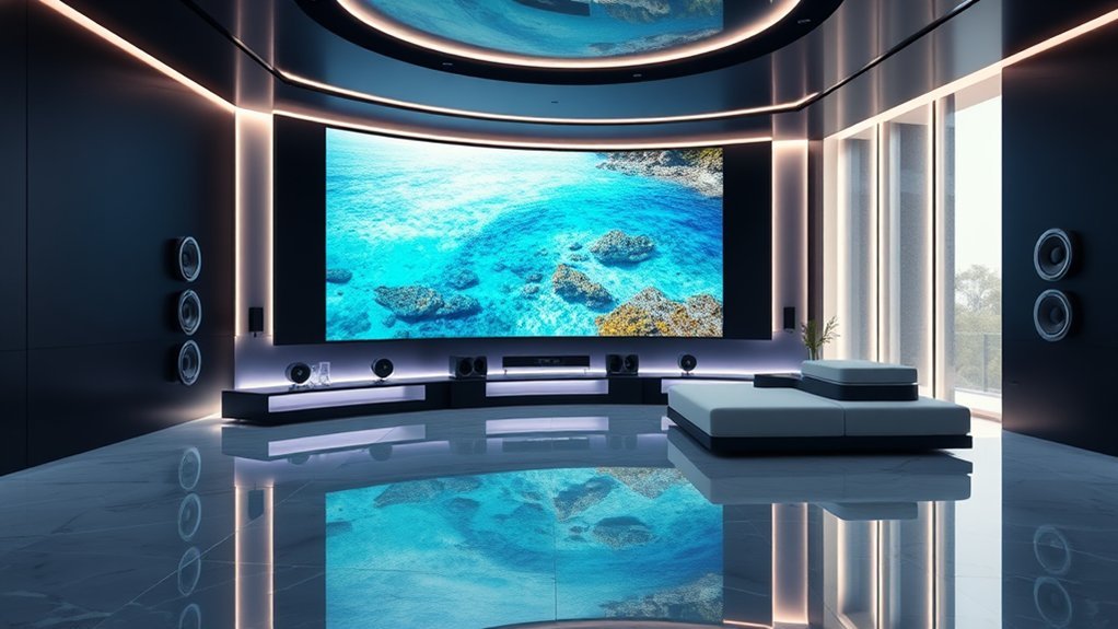 immersive luxury home entertainment