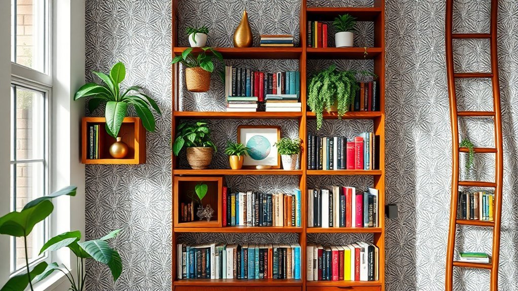 5 Creative Home Library Wall Designs for Inspiring Spaces
