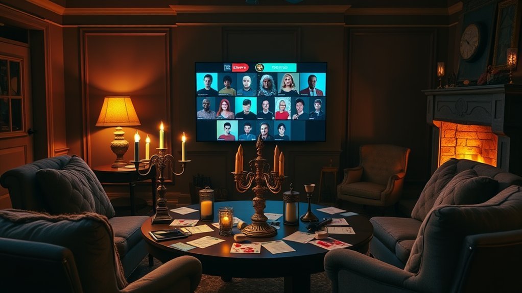 interactive online murder mystery