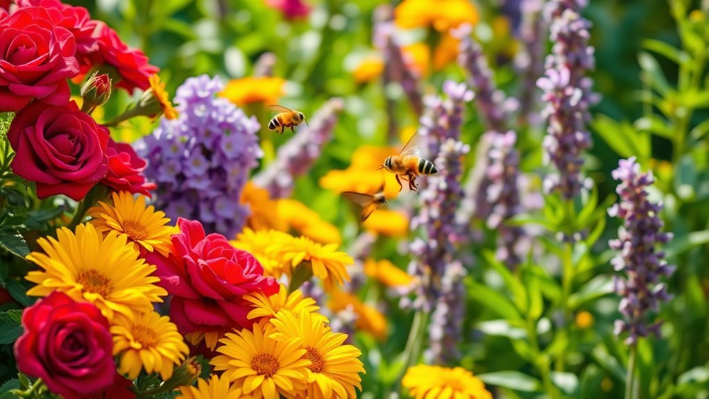 invite and support pollinators
