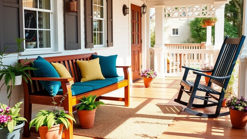 inviting porch seating ideas