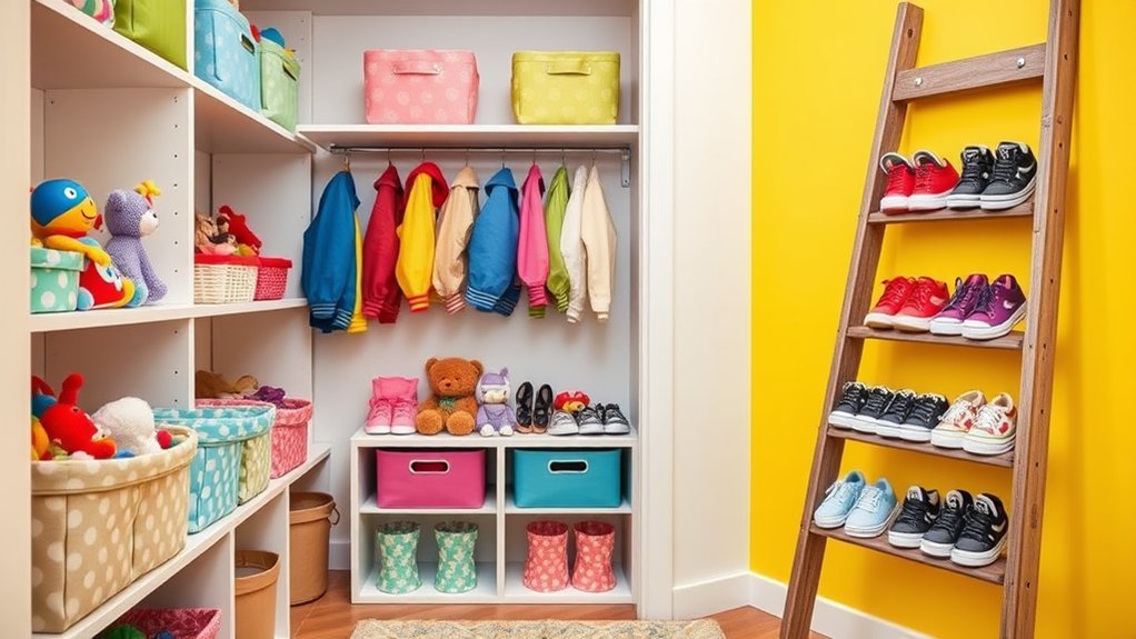 kid friendly closet solutions