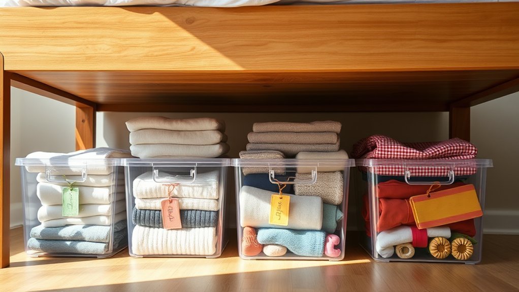 label containers for efficiency