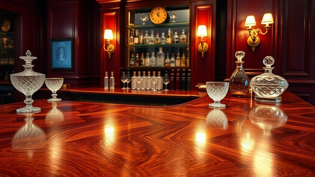 luxurious polished veneer finishes