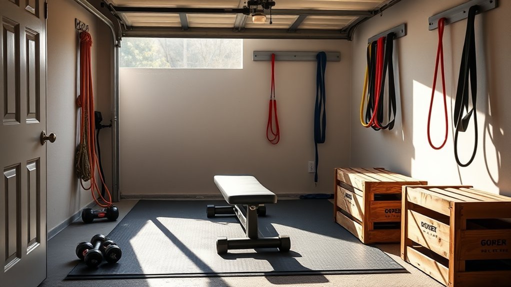 maximize garage fitness potential