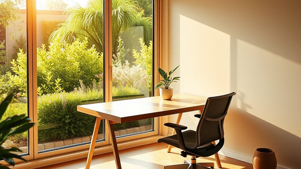 maximize light and views