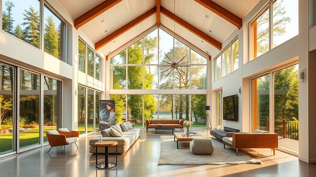 maximize light with windows