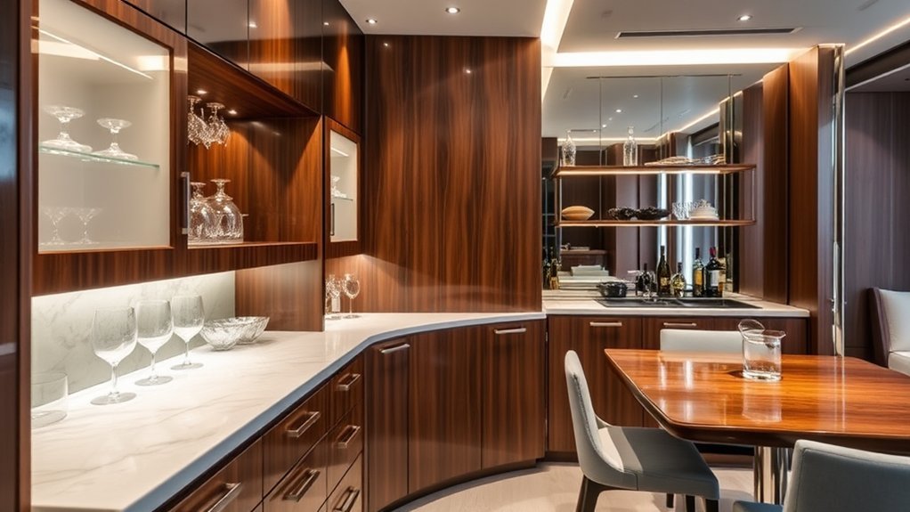 maximize tiny home bar