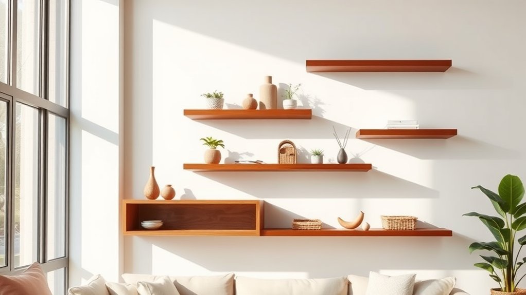 maximize wall storage creatively