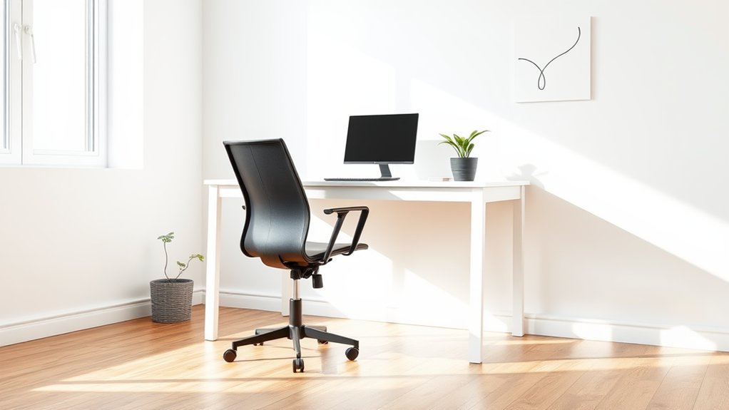minimalist decor with greenery