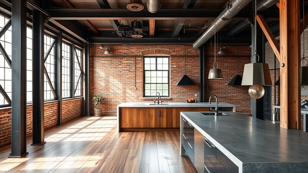 mixing metal with textures