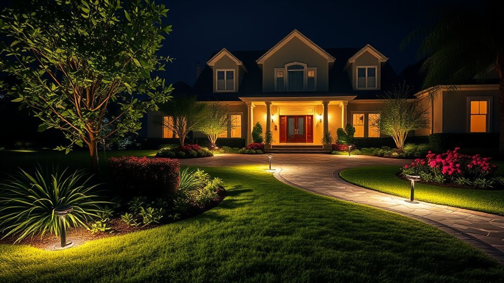motion activated lights for security
