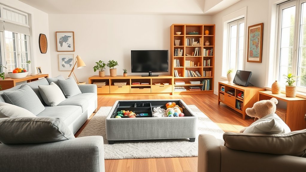 multi use furniture for storage