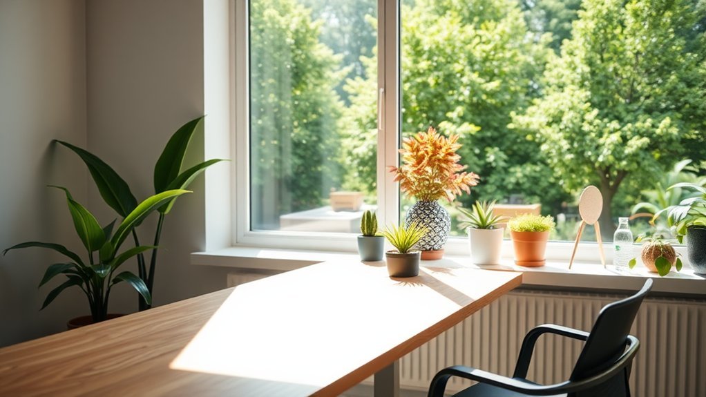 nature enhances workplace productivity