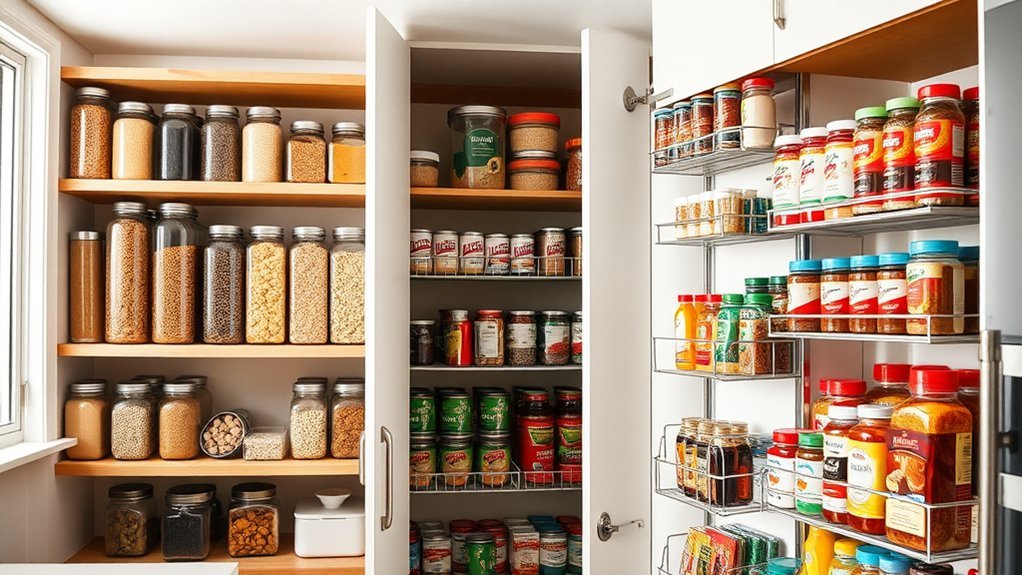 optimize pantry with storage