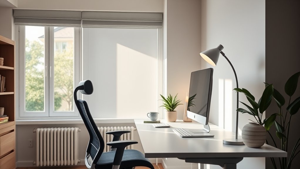 optimize workspace lighting effectiveness