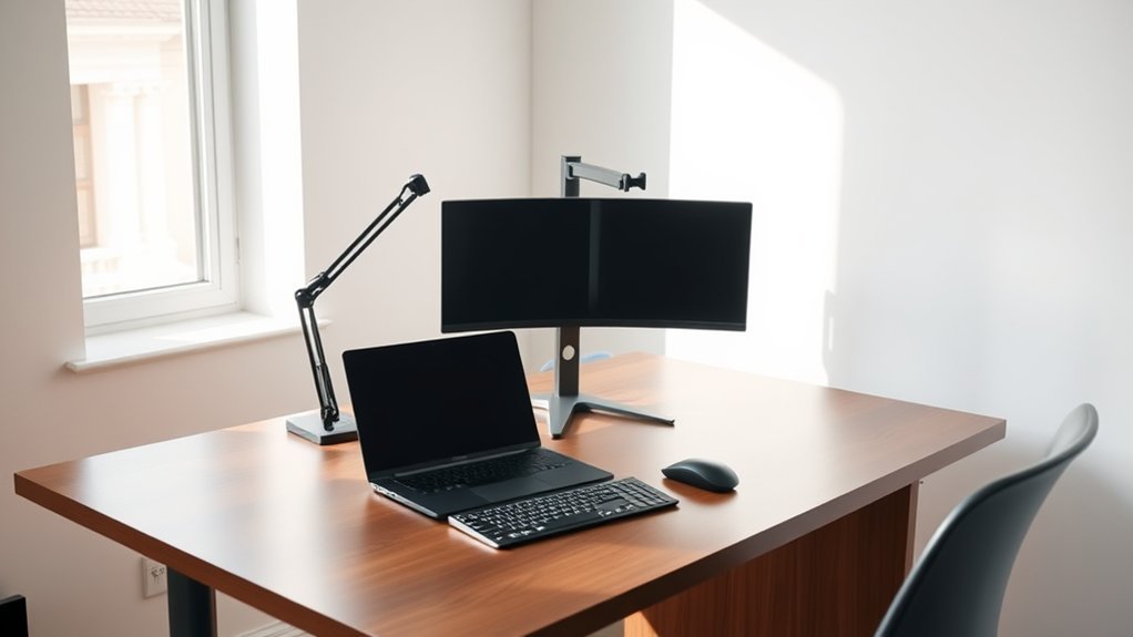 optimized home office setup