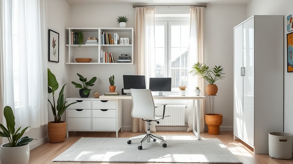 optimizing home office location