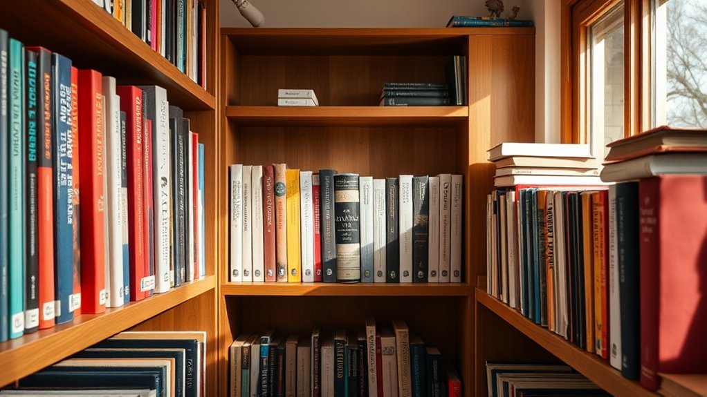 organize books by status