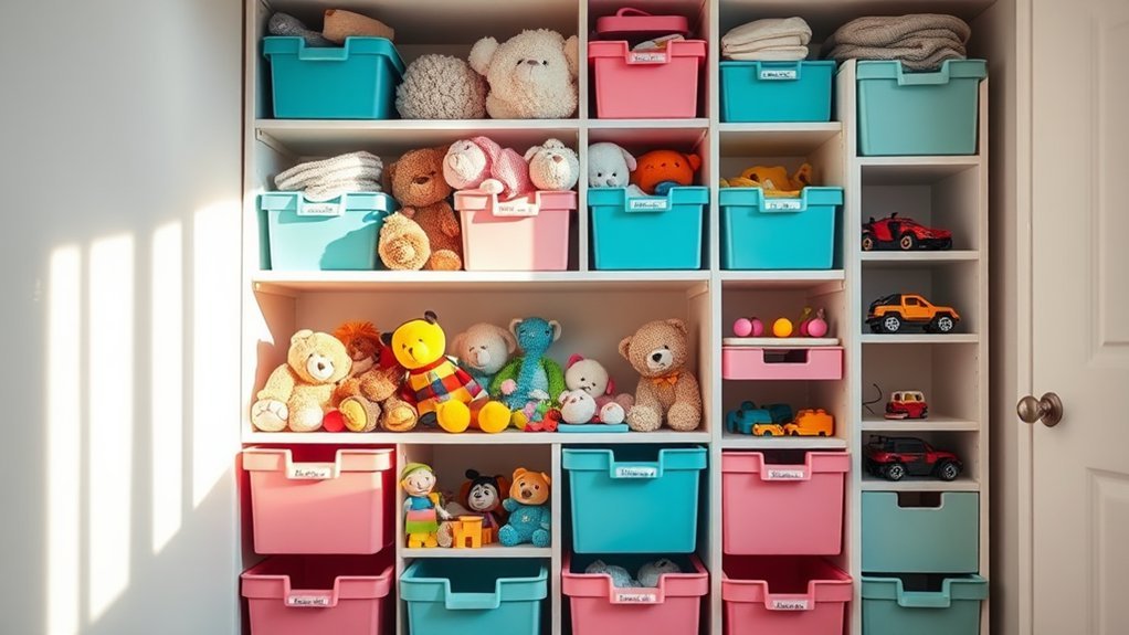 organized toy storage solution