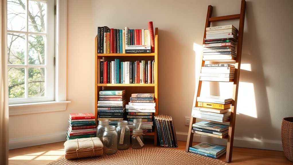 organizing books with techniques