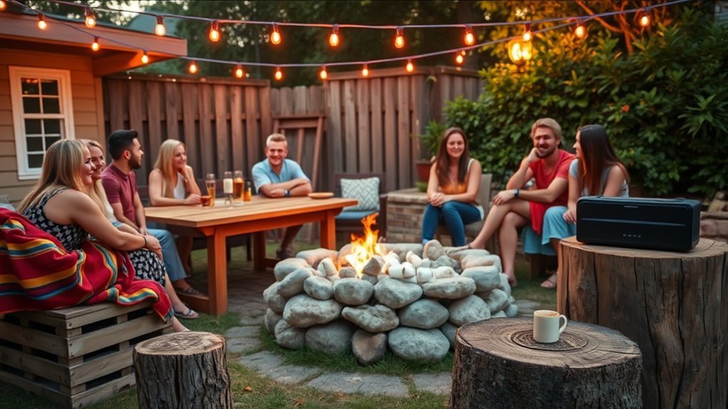 outdoor gatherings and creativity