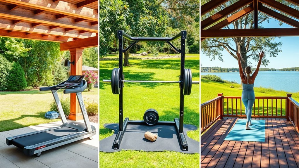 3 Top Home Gym Ideas for Outdoor Areas