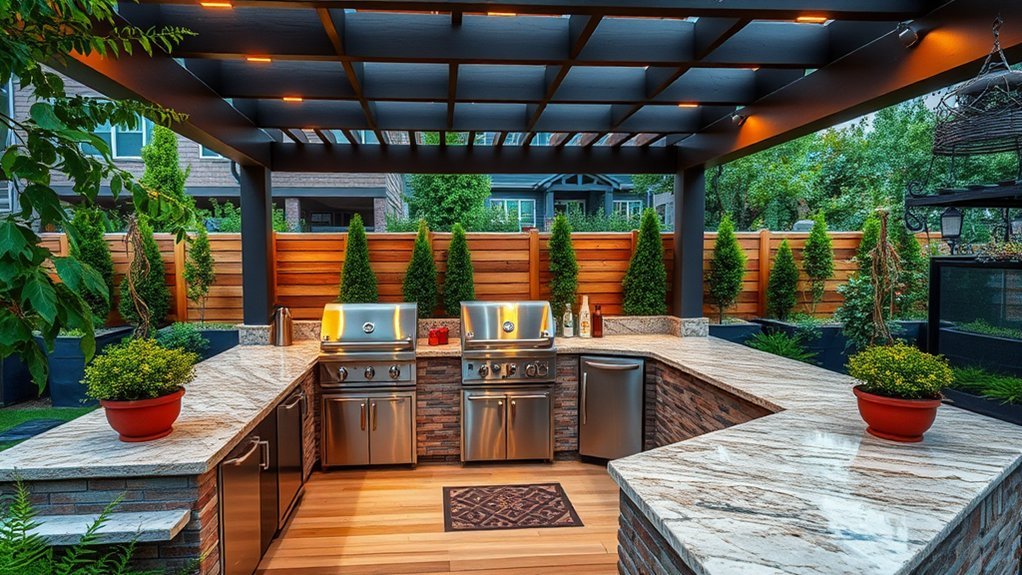 outdoor kitchen essentials design