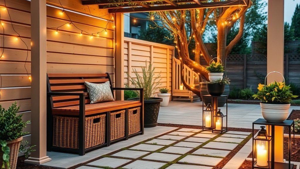 outdoor lighting for beauty