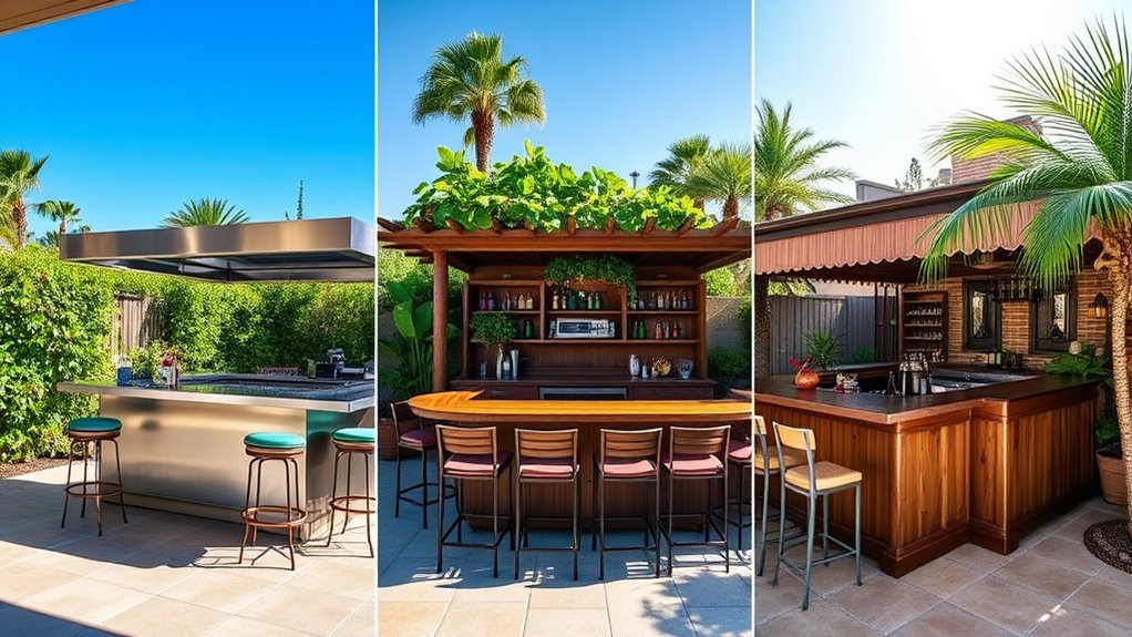 3 Essential Outdoor Home Bar Ideas for Patios