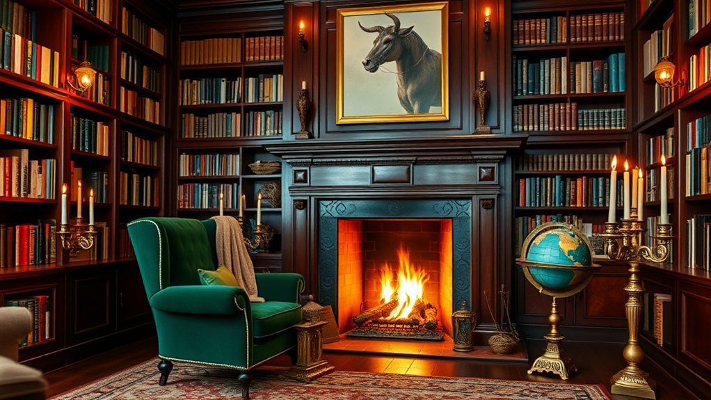 personalize your library decor