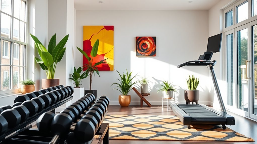 personalize your workout space