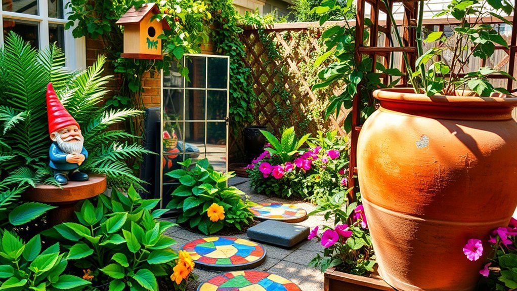 personalized decorative garden art