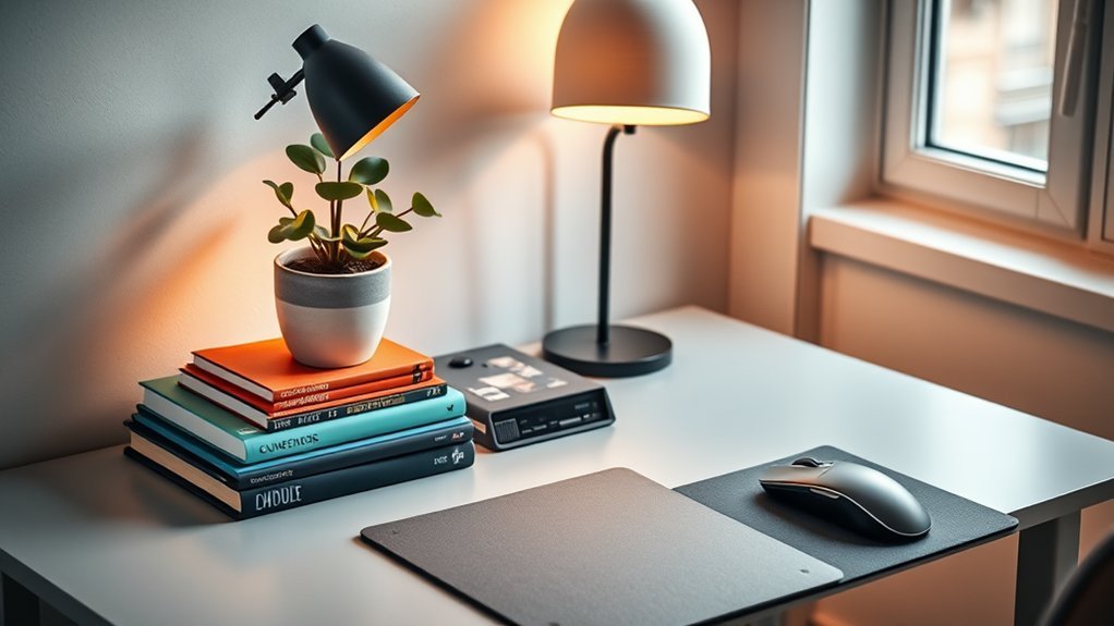 personalized desk for productivity