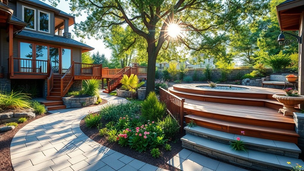 planting groundcovers between pavers