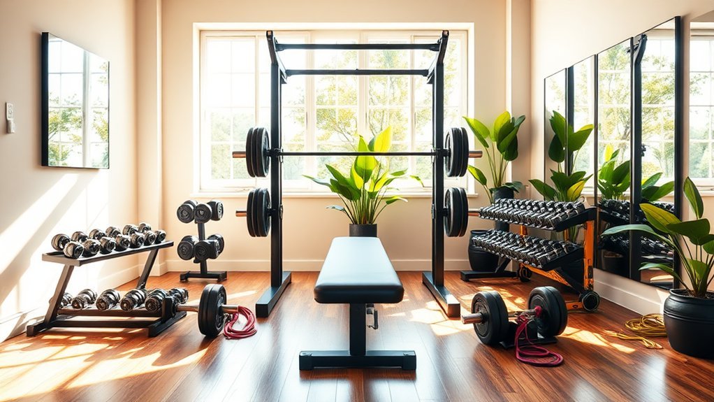 10 Home Gym Ideas for Powerful Weight Training