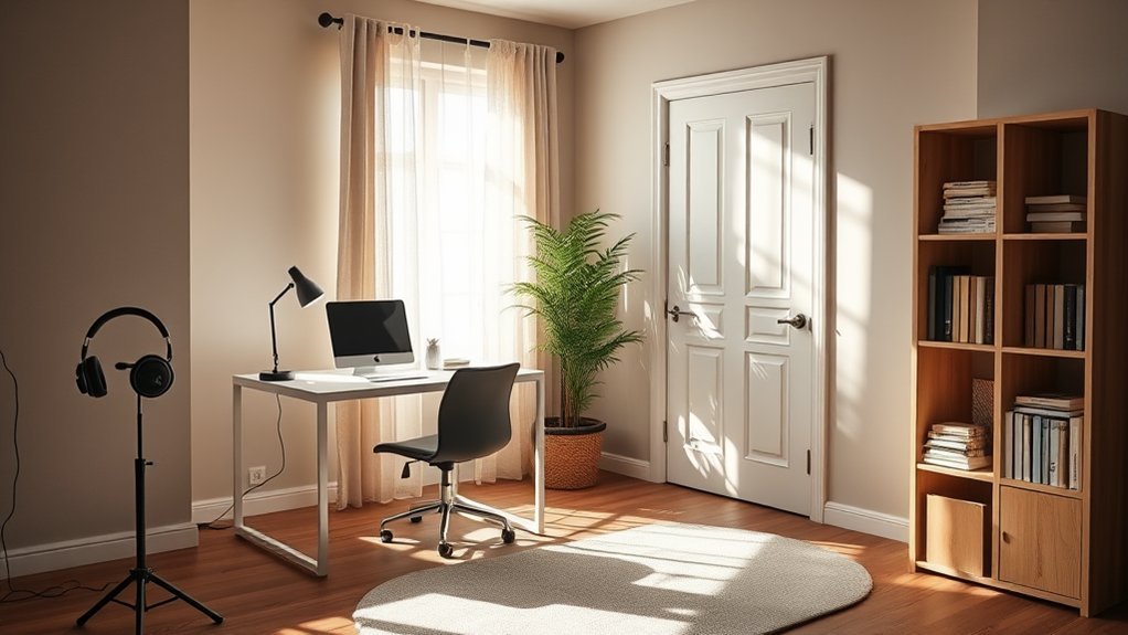 Home Office Ideas With 3 Tips for Quiet Zones