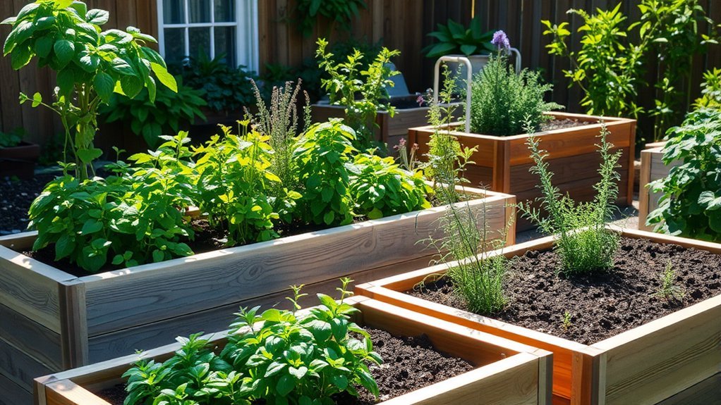 raised beds for herbs