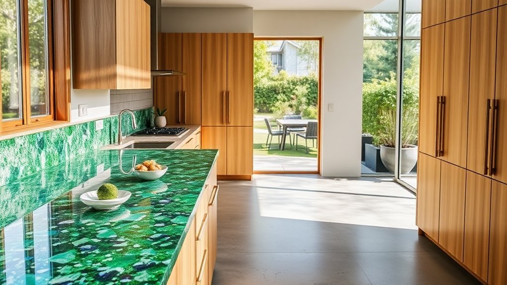 recycled glass for sustainability