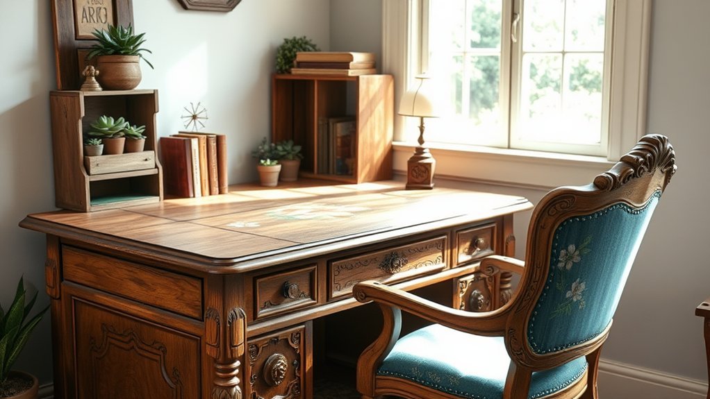 repurposing vintage furniture creatively