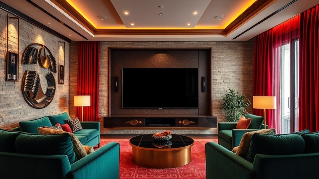 rich textures bold colors