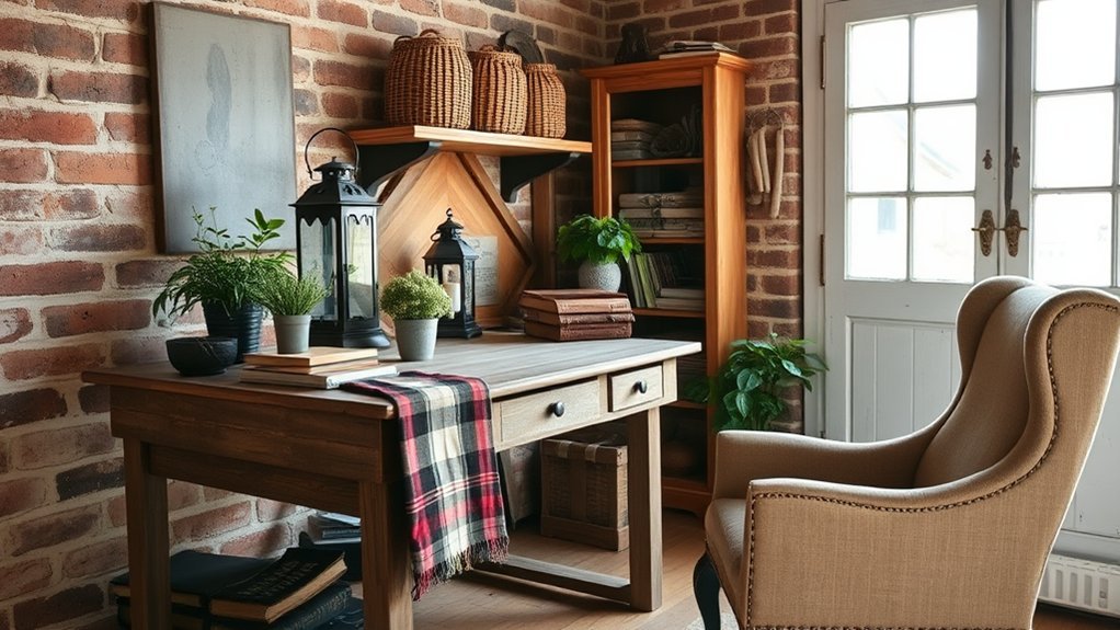 7 Tips for Rustic Home Office Design Concepts