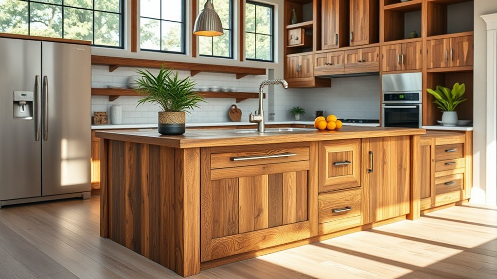 rustic reclaimed wood upgrades