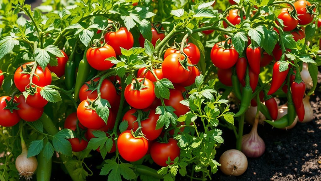 salsa garden for freshness