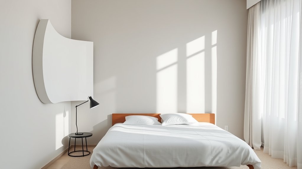 sculptural elements enhance minimalism