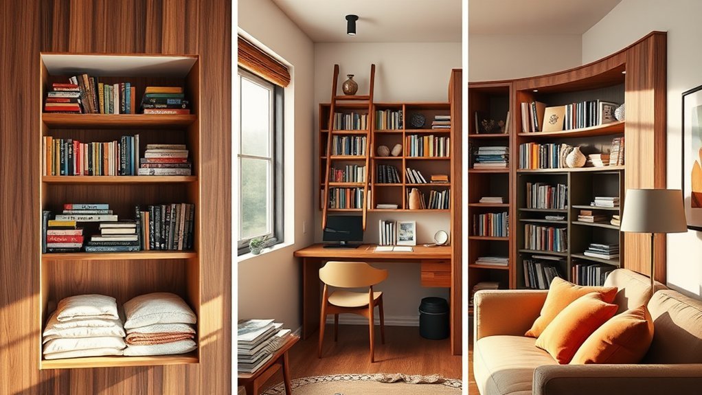 3 Clever Home Library Ideas for Small Rooms